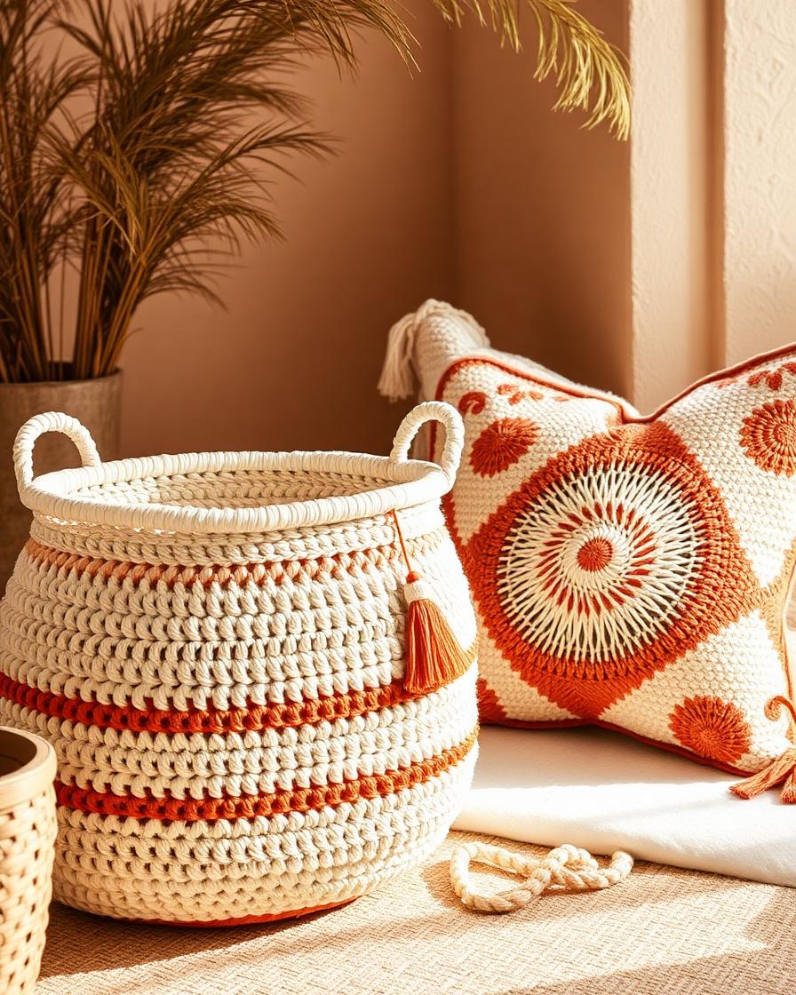 Panier & Coussin Riad